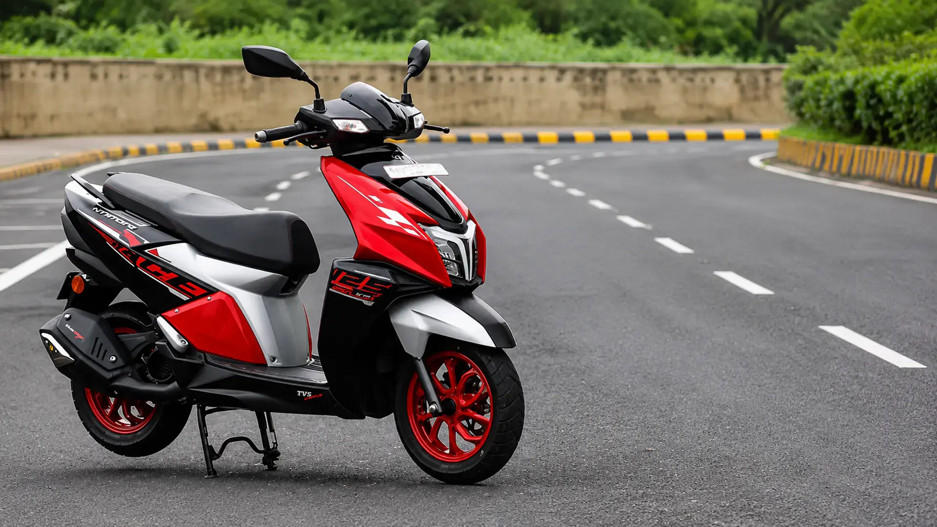 TVS NTorq 125 available for rental in Sri Lanka