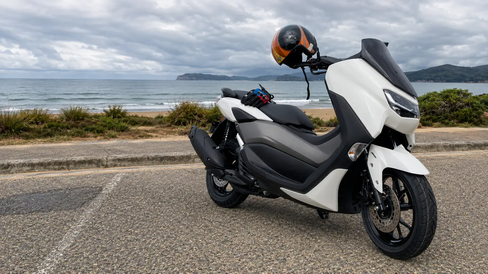 Yamaha NMAX 155 available for rental in Sri Lanka